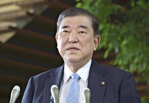 이재명 대통령과의 정상회담에 대해 발언하는 이시바 총리