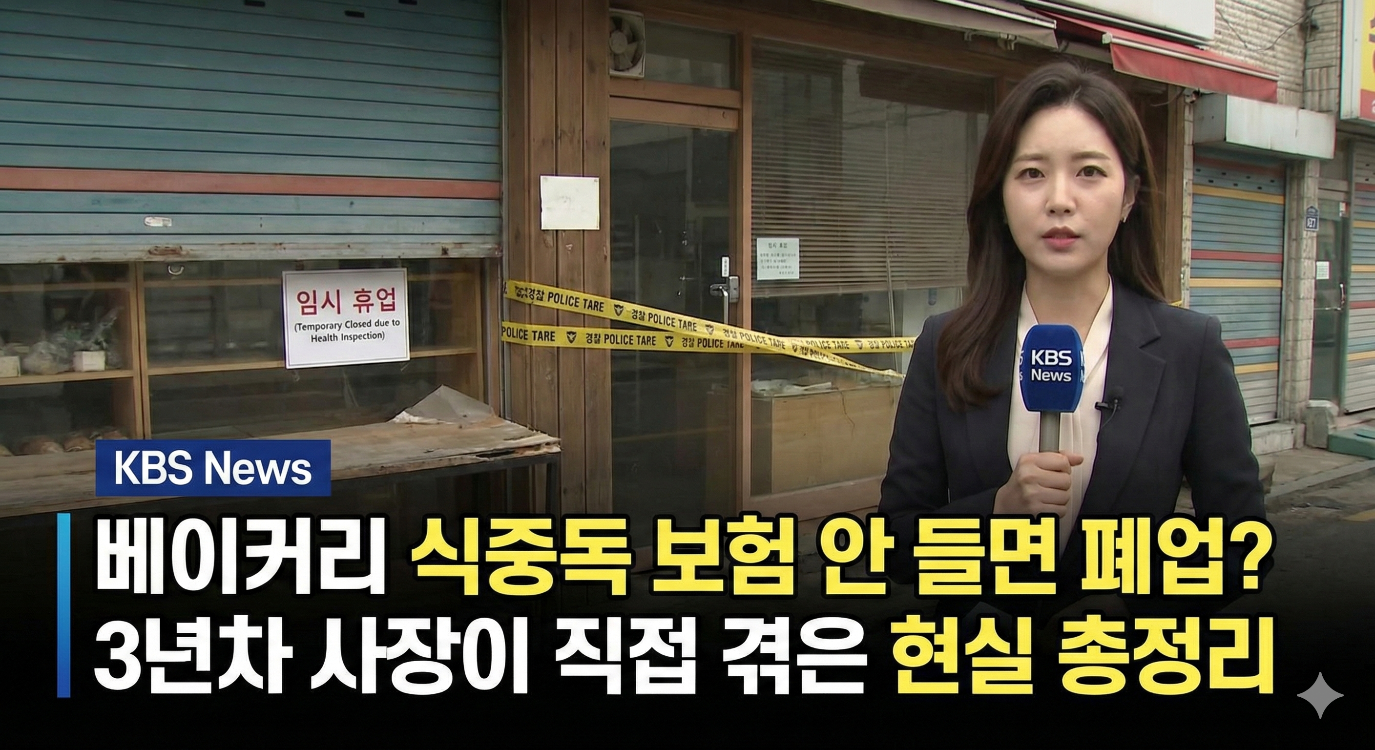 베이커리 식중독 보험 안 들면 폐업