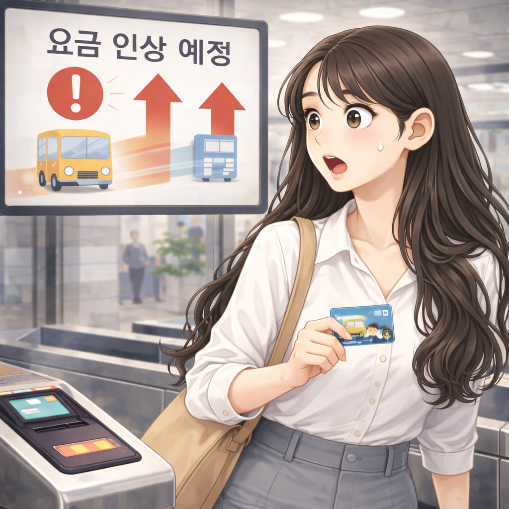 2026 유가 상승하면 대중교통 요금도 오를까