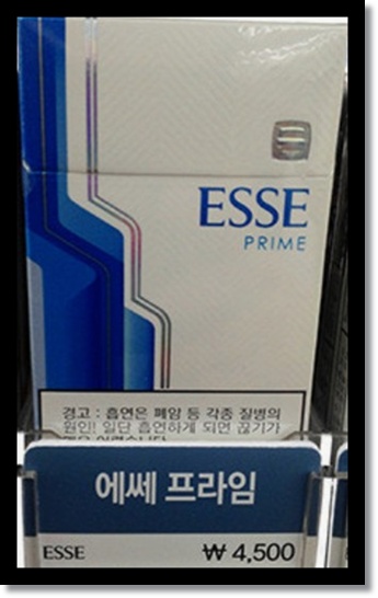 편의점 알바 편의점 담배 판매 순위 7~10위 분석: 에쎄프라임 레종 프렌치요고 프렌치블랙 디스플러스 맛 향 가격 특징 분석