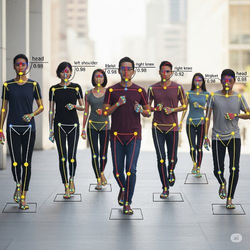 Multi-person Pose Estimation: 다중 사람 자세 분석의 혁신 기술