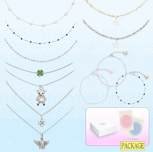 얼모스트블루 보네르 목걸이 팔찌 모음