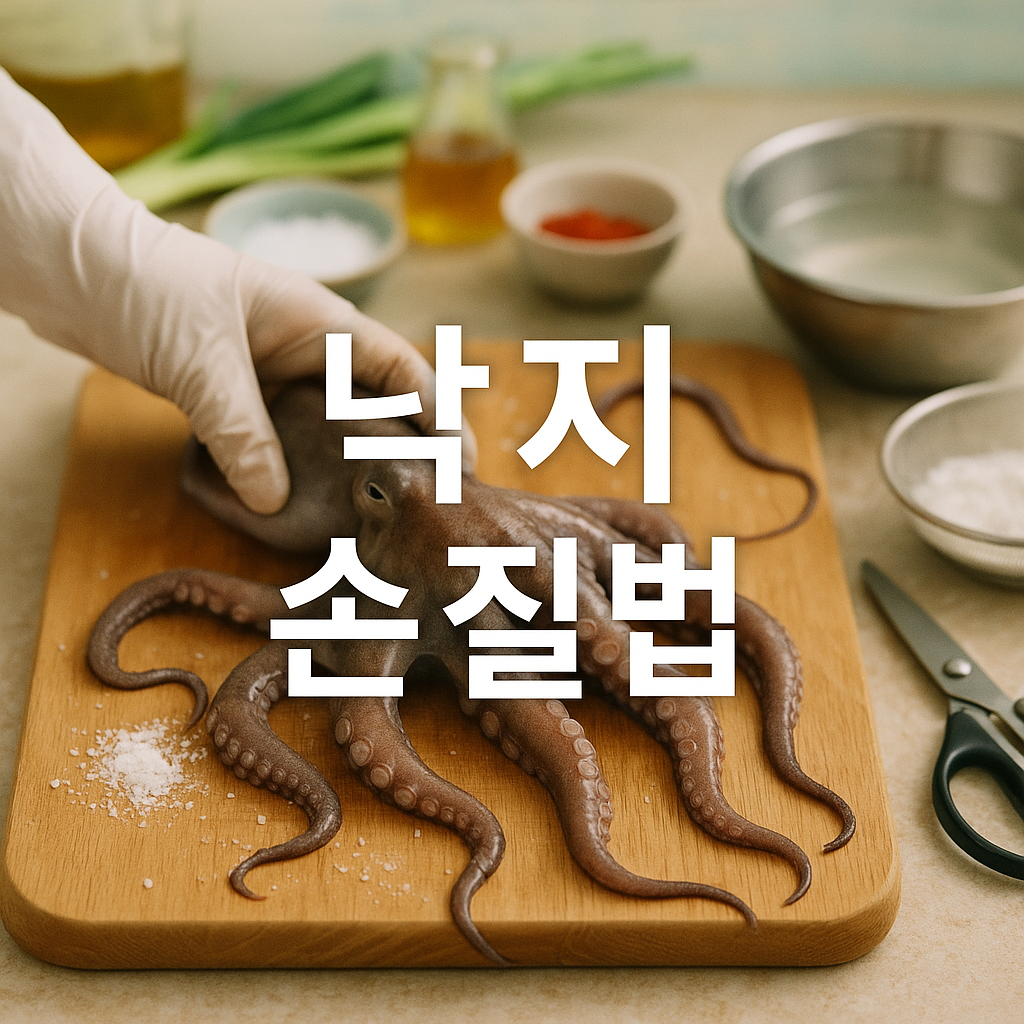 낙지 손질법