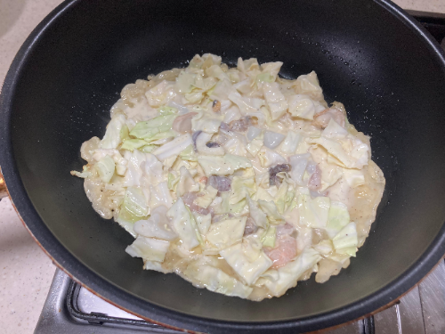 간단하지만 맛있는 해물오코노미야끼 레시피