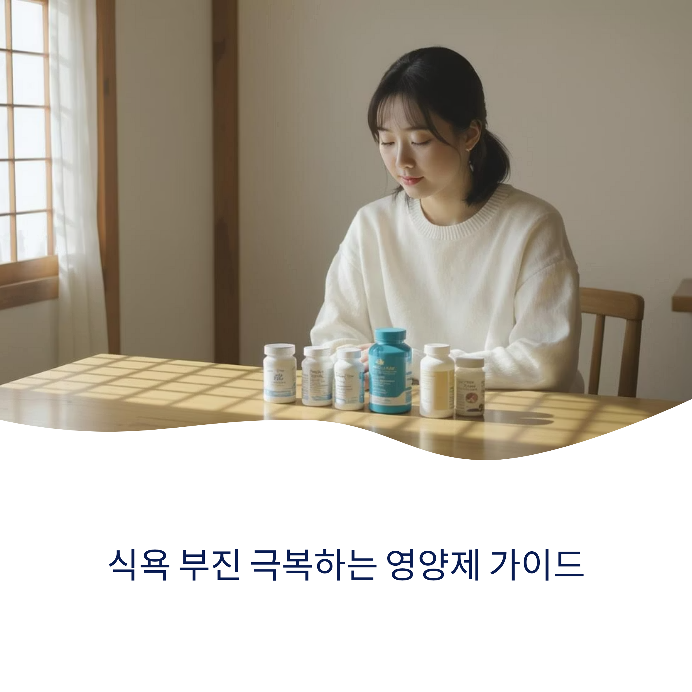 식욕 부진 극복하는 영양제 가이드