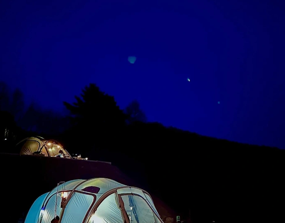 쉼오지캠핑장 은하수 뷰