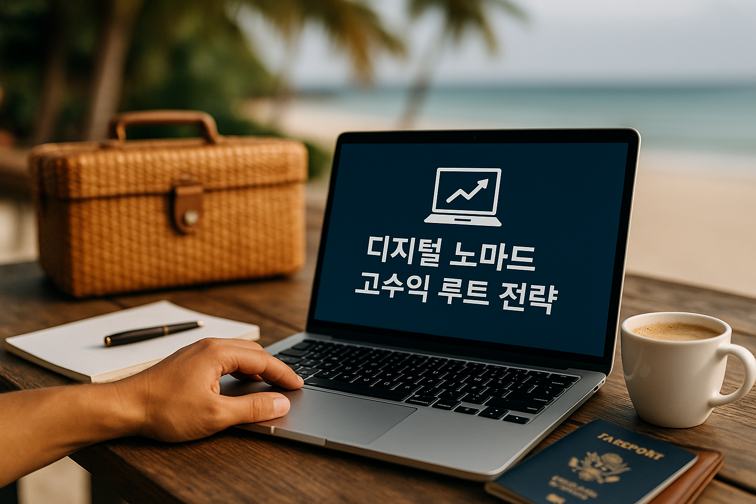 디지털 노마드 고수익 루트 전략 관련 이미지