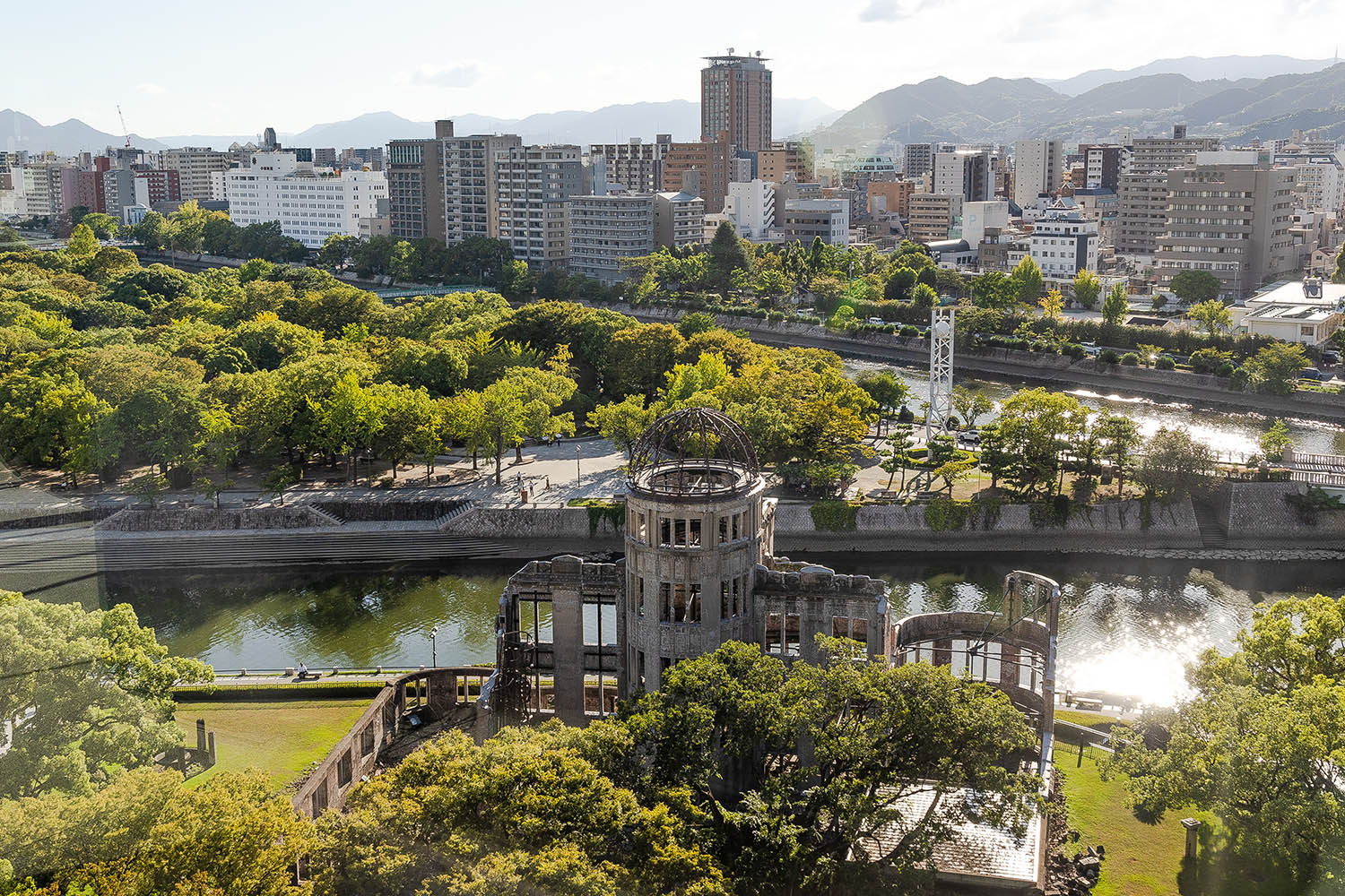 히로시마 원폭돔 전망대