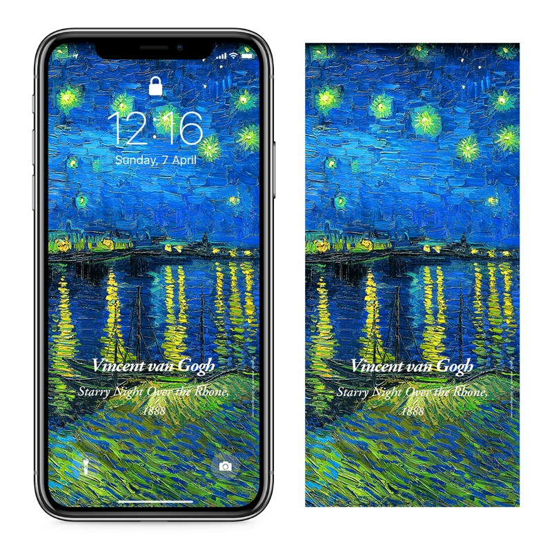 11 론강의 별이 빛나는 밤에 C - Starry Night Over the Rhone 고흐작품