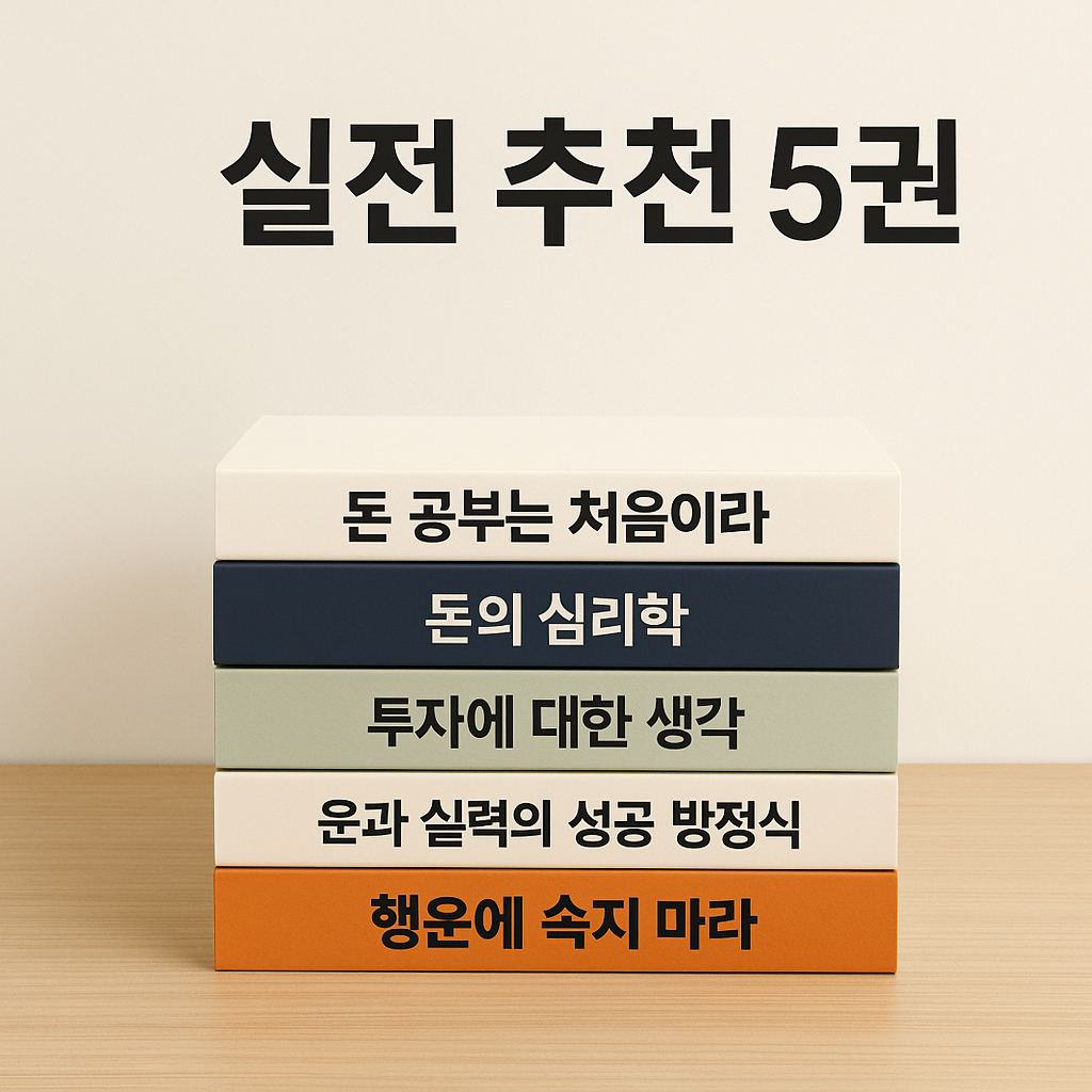 주식 공부책 5권 추천 대표 이미지