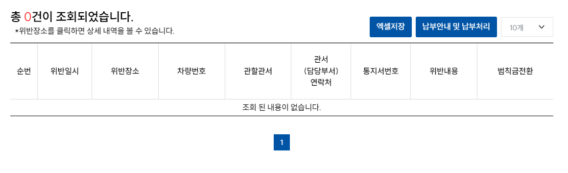 주정차위반 과태료 조회 4