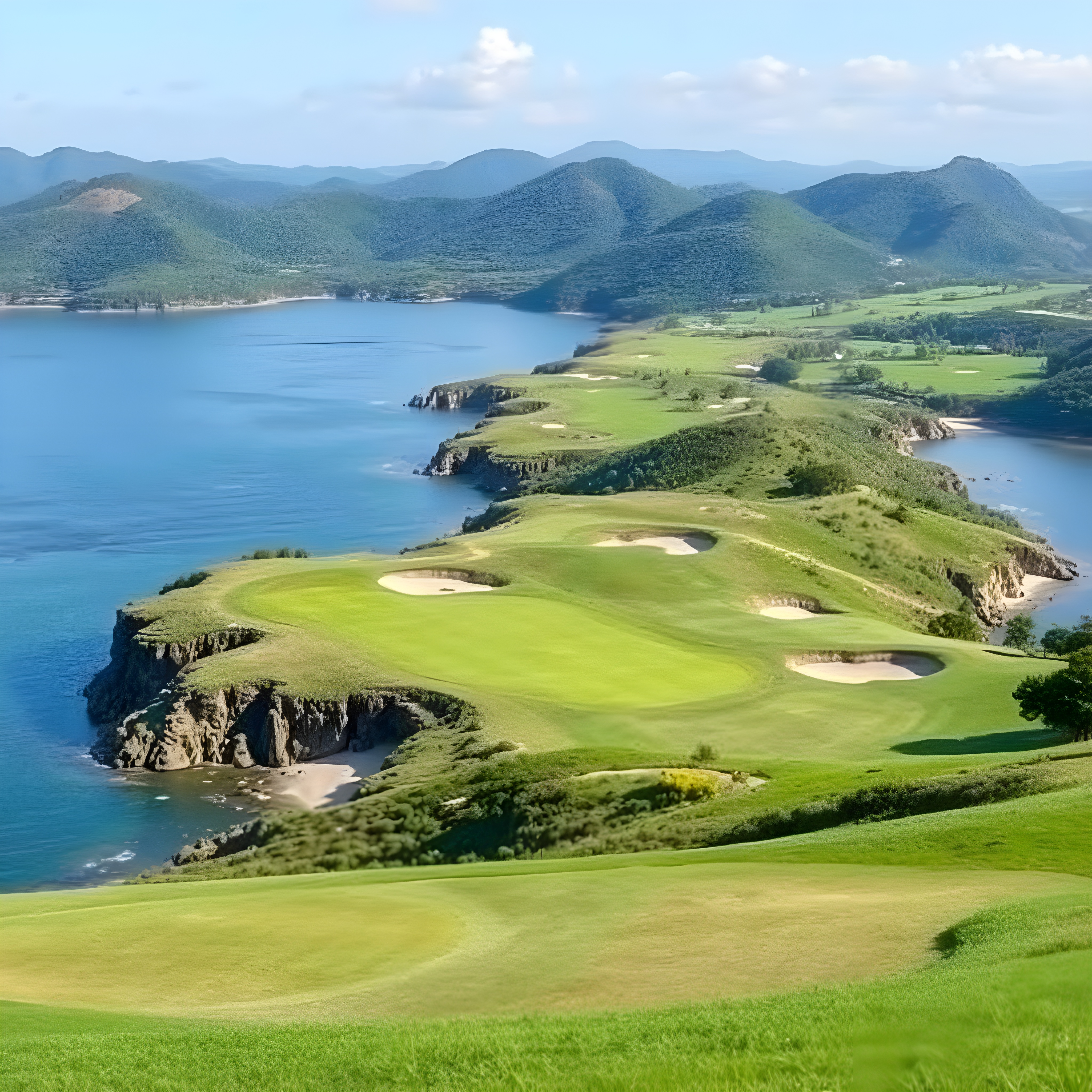 환상적인 골프장 이미지