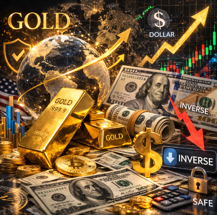 2026 금 시세 전망 5500달러 돌파 조정 구간 분석 엘컴텍 주가 전망 인버스 ETF 전략