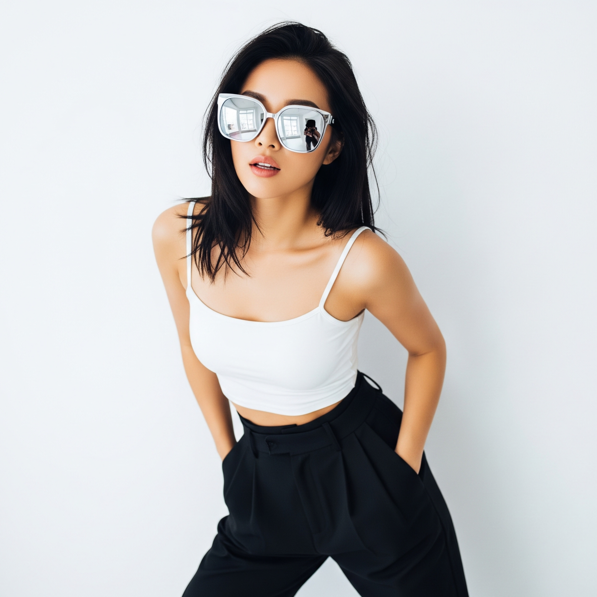 선글라스 종류 오버사이즈 이미지