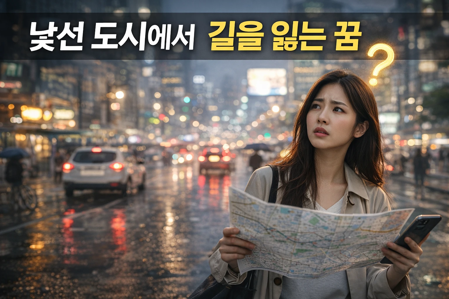 낯선 도시에서 길을 잃는 꿈