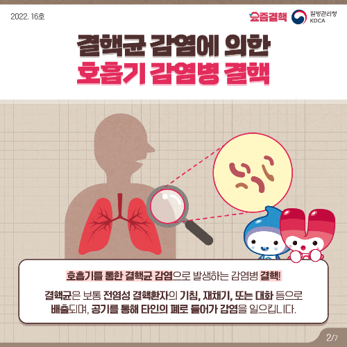 결핵 증상과 치료방법(질병관리청)