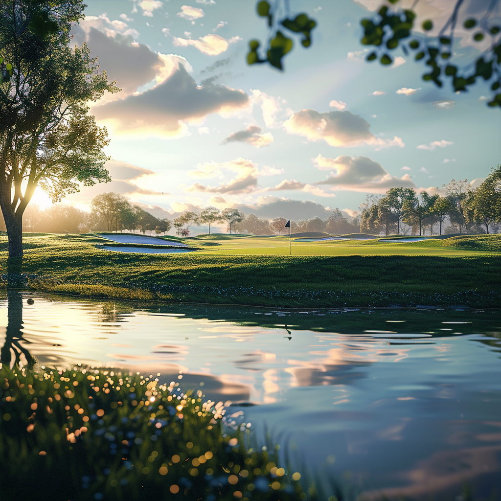 해솔리아CC 골프장 전경