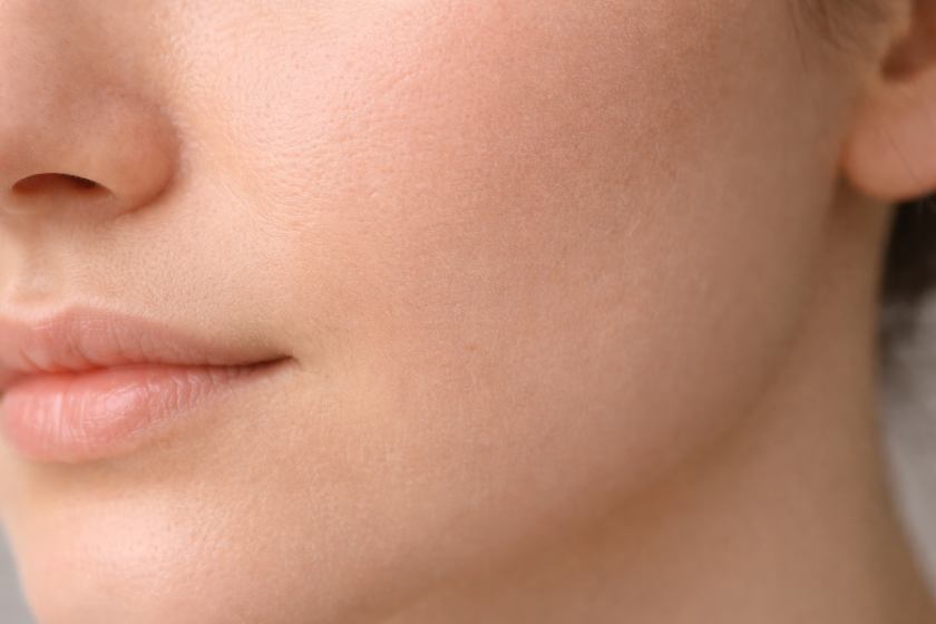 피부 질감 클로즈업한 이미지