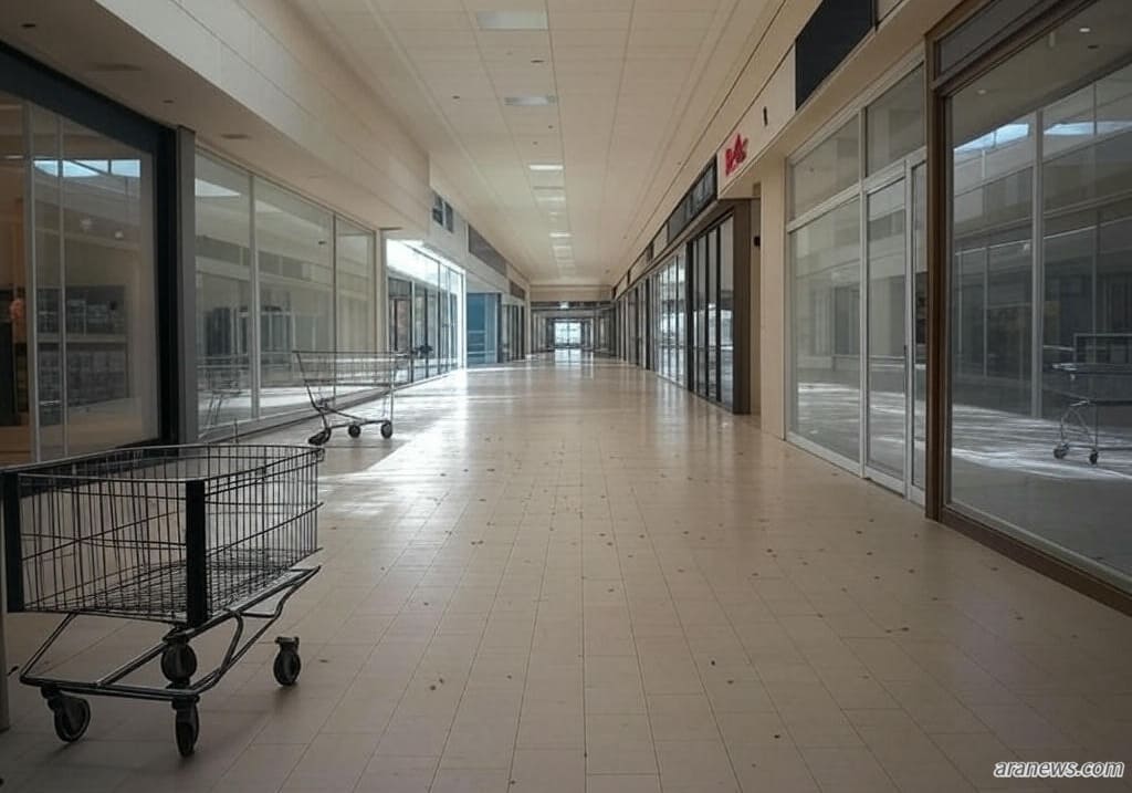 물가상승과 그로인한 영향으로 인해 텅텅 비어버린 상가건물