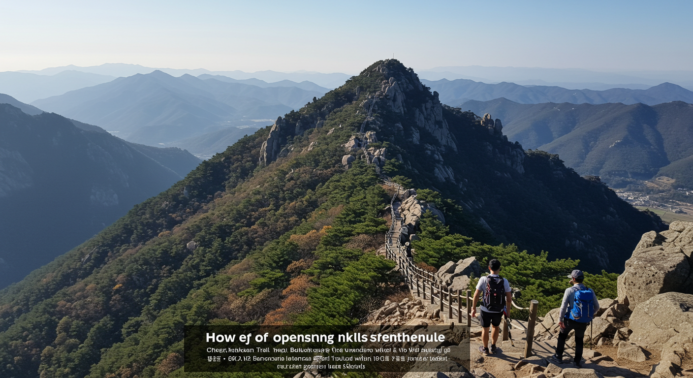백록샘 개방 일정 조회 방법