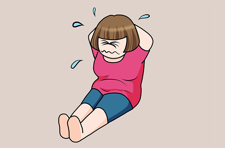 힘들게-운동을-하는-여성