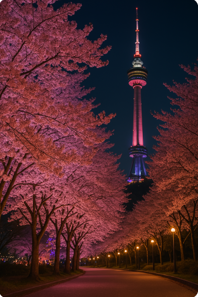 2025 대구 이랜드 벚꽃 사진