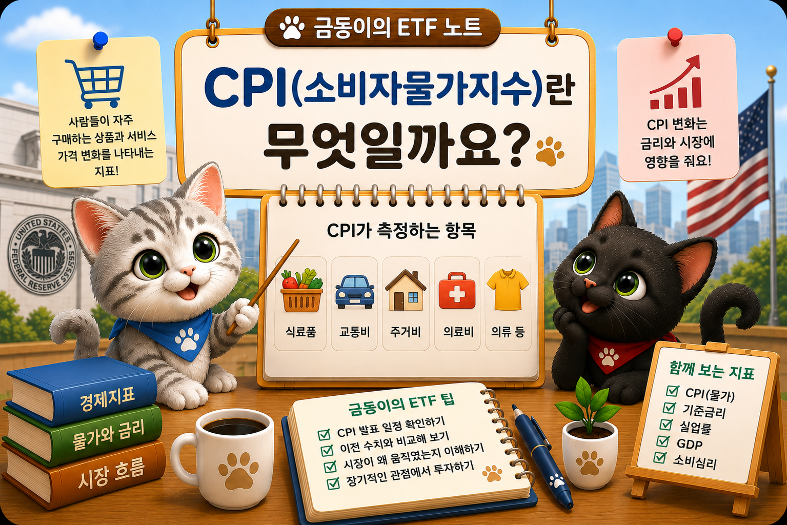 국내 주식ETF CPI(소비자물가지수)란 무엇일까요?