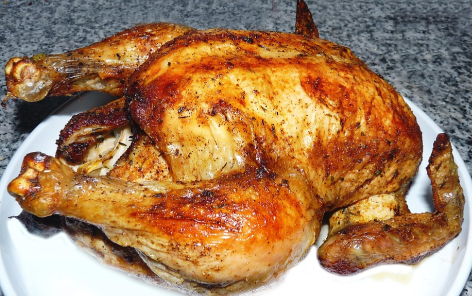 통닭구이의 모습