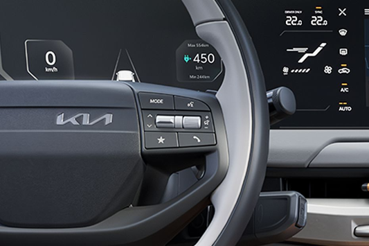 기아 EV3 내부 디자인