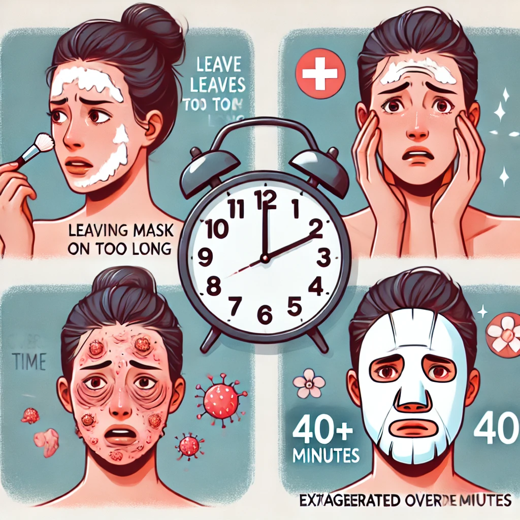 마스크팩 사용시간