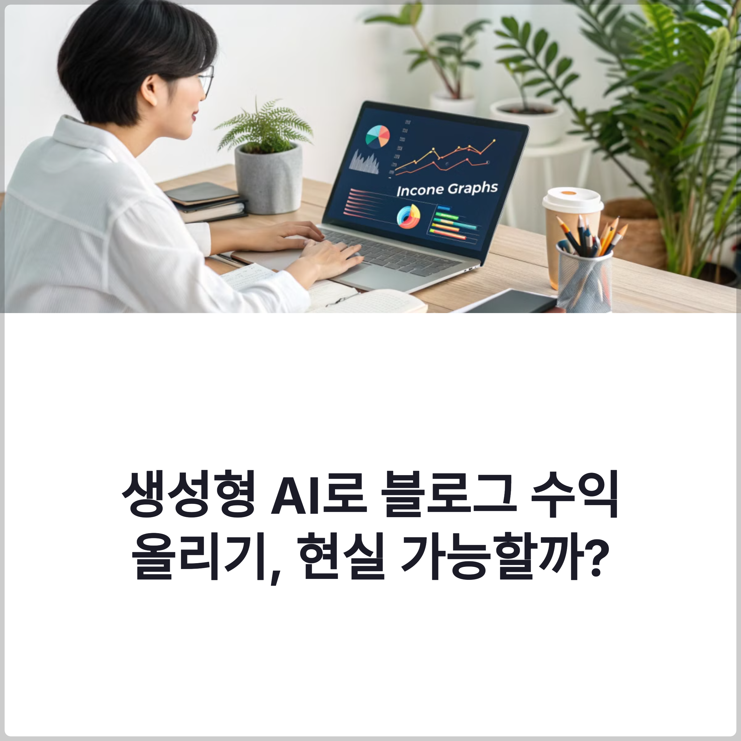 생성형 AI로 블로그 수익 올리기, 현실 가능할까?(+AI 글쓰기 도구, Jasper AI, Notion AI, Copy.ai) 썸네일 이미지
