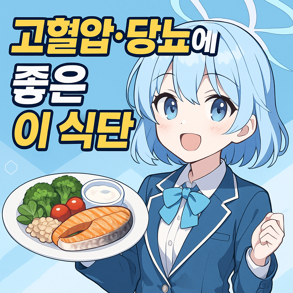 고혈압과 당뇨병 모두에 좋은 DASH4D 식단의 놀라운 효과