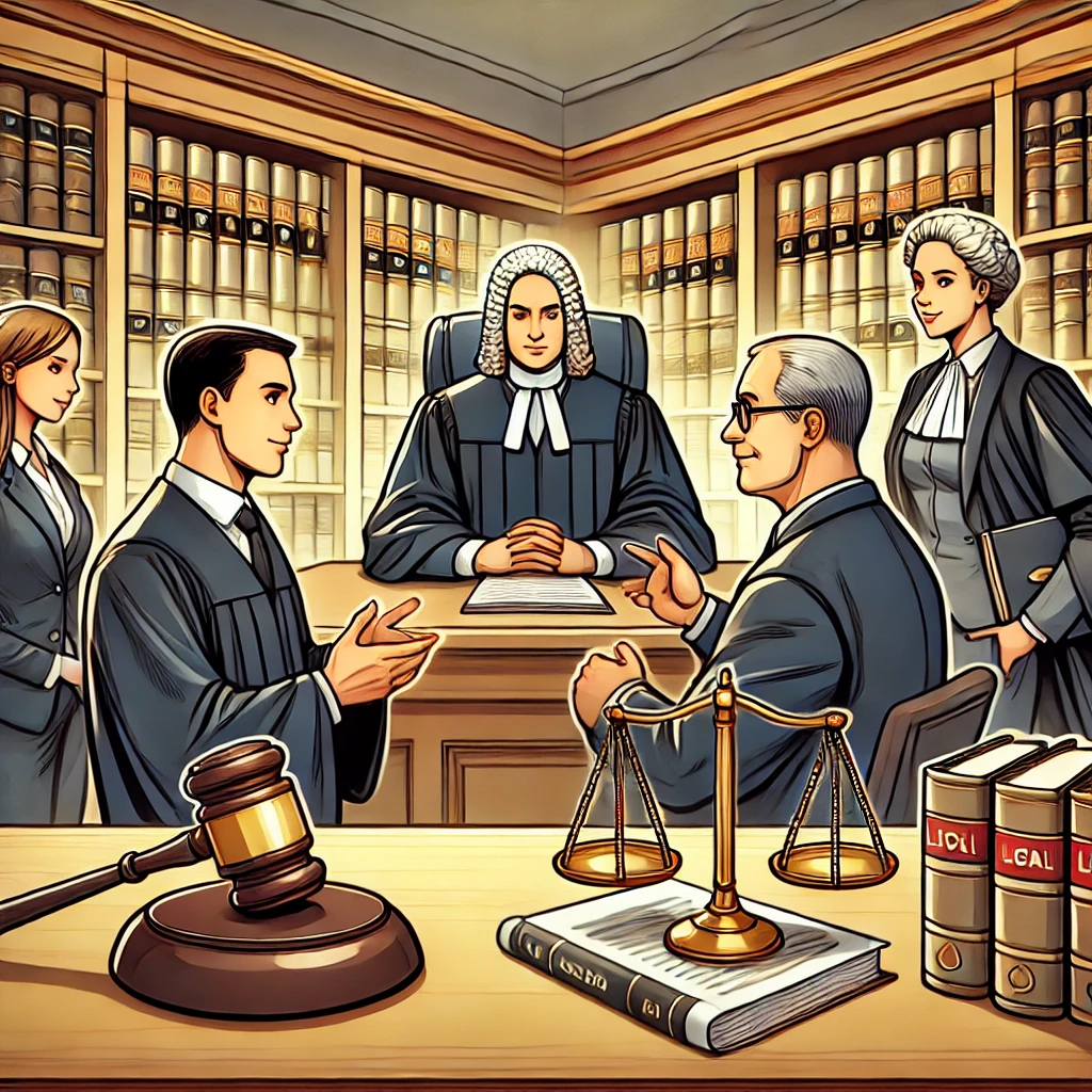 판사와 검사 및 변호사