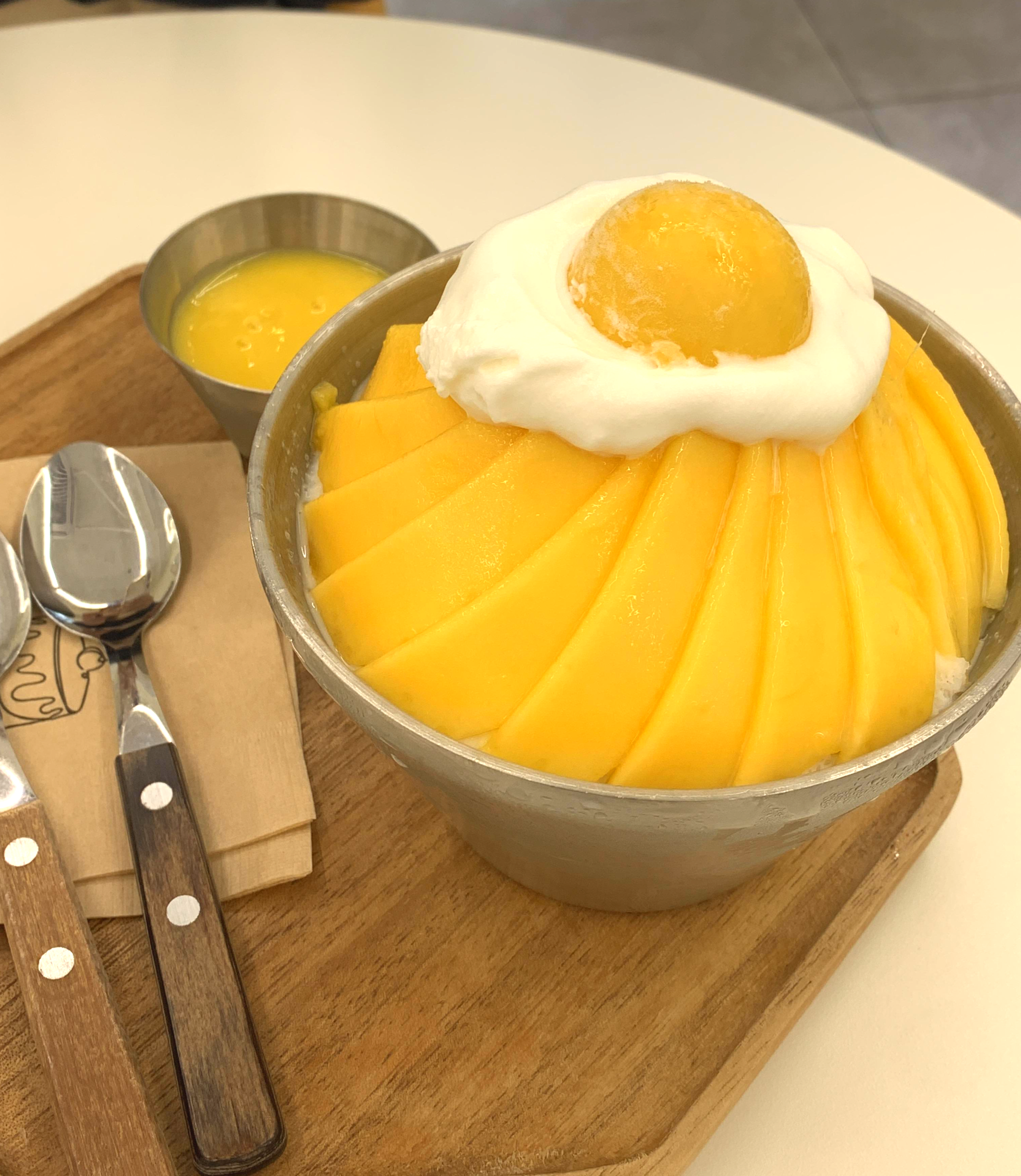 생망고 빙수