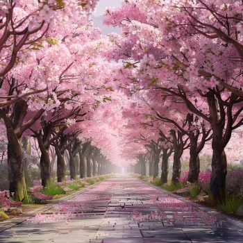 2024 양재천 벚꽃 등축제 경치 1