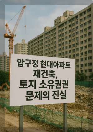 압구정 현대아파트 관련사진