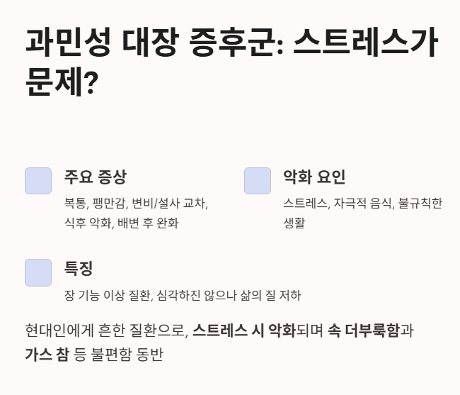 과민성 대장 증후군