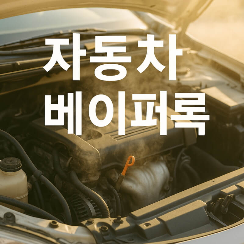 베이퍼록 증상과 발생 원인 및 예방 관련 사진
