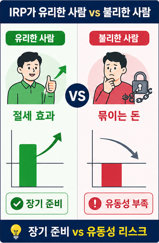 IRP 활용법과 추가납입이 유리한 사람 비교