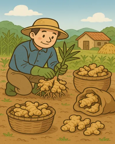 생강 수확 시기 및 보관 방법29