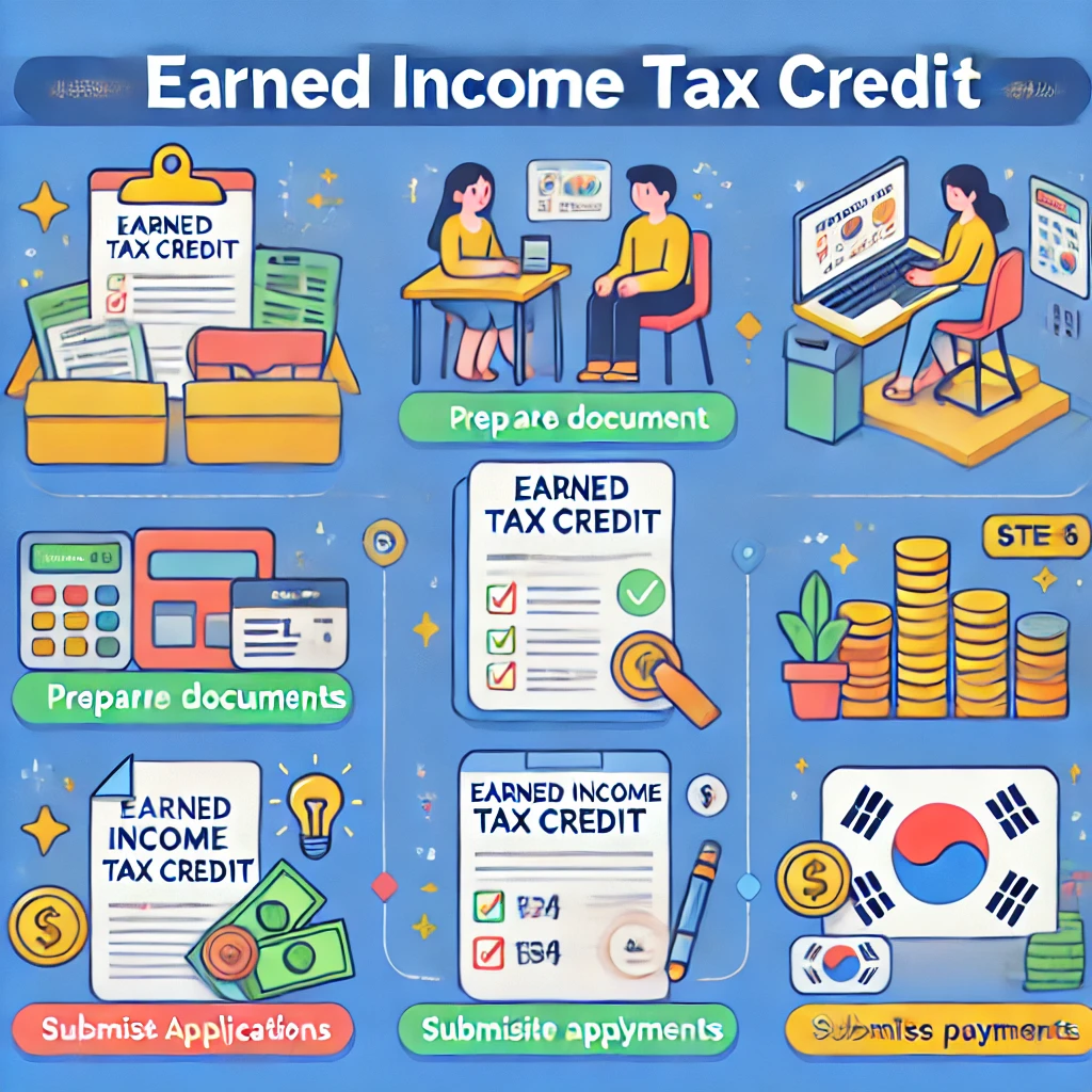 근로장려금 금액산정 (소득 재산 기준)