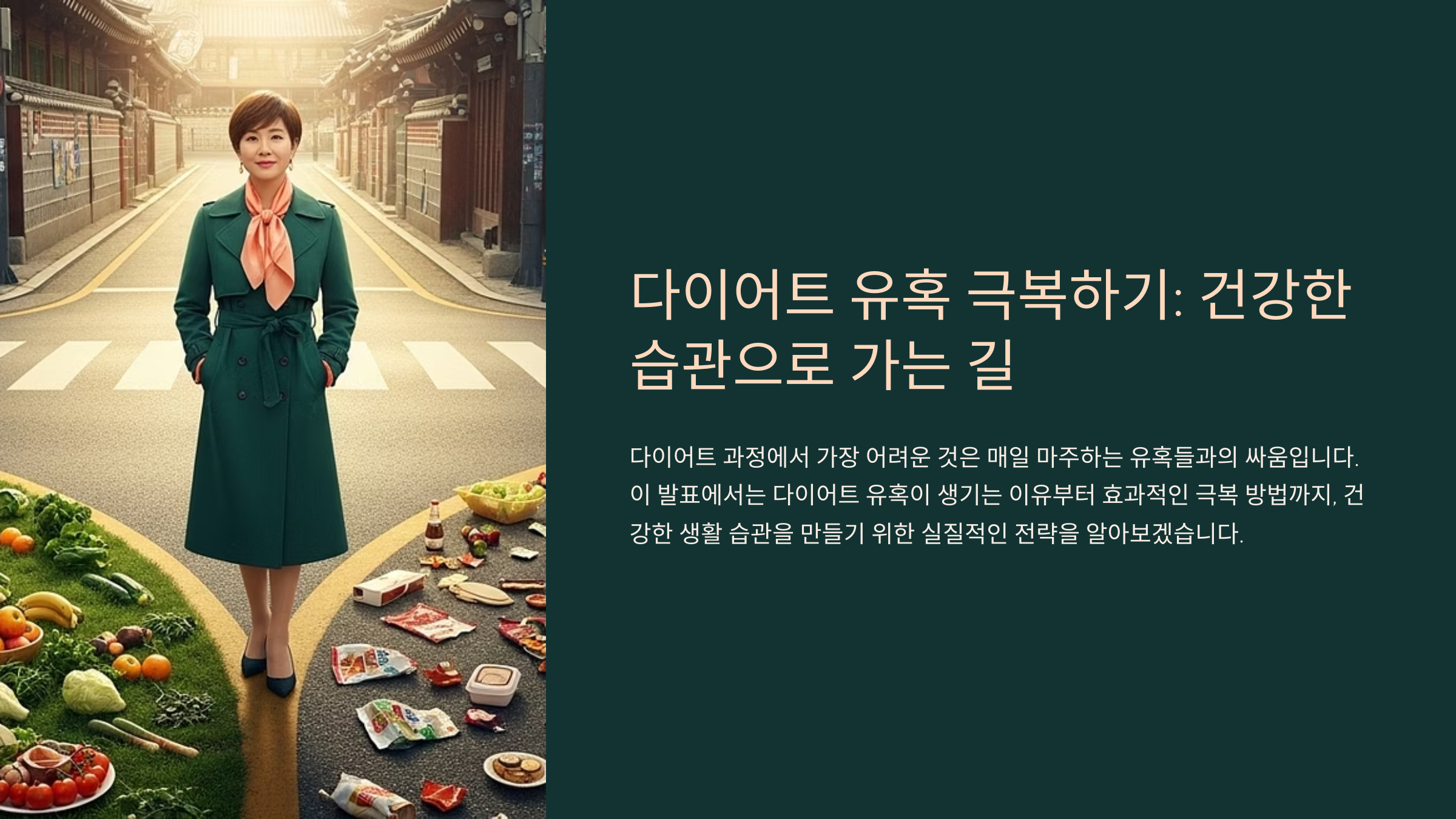 다이어트 중 유혹