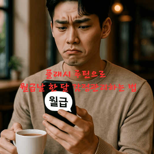 월급날감정관리, 플래시루틴, 감정조절, 심리루틴, 자기관리, 월급관리, 심리테크닉, 마인드셋, 행동습관, 정신건강