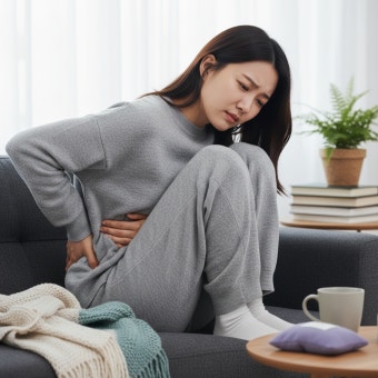 생리통 증상 및 완화하는 가장 현실적인 방법