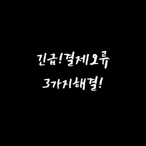 11번가 결제 오류 발생 시 즉시 해..