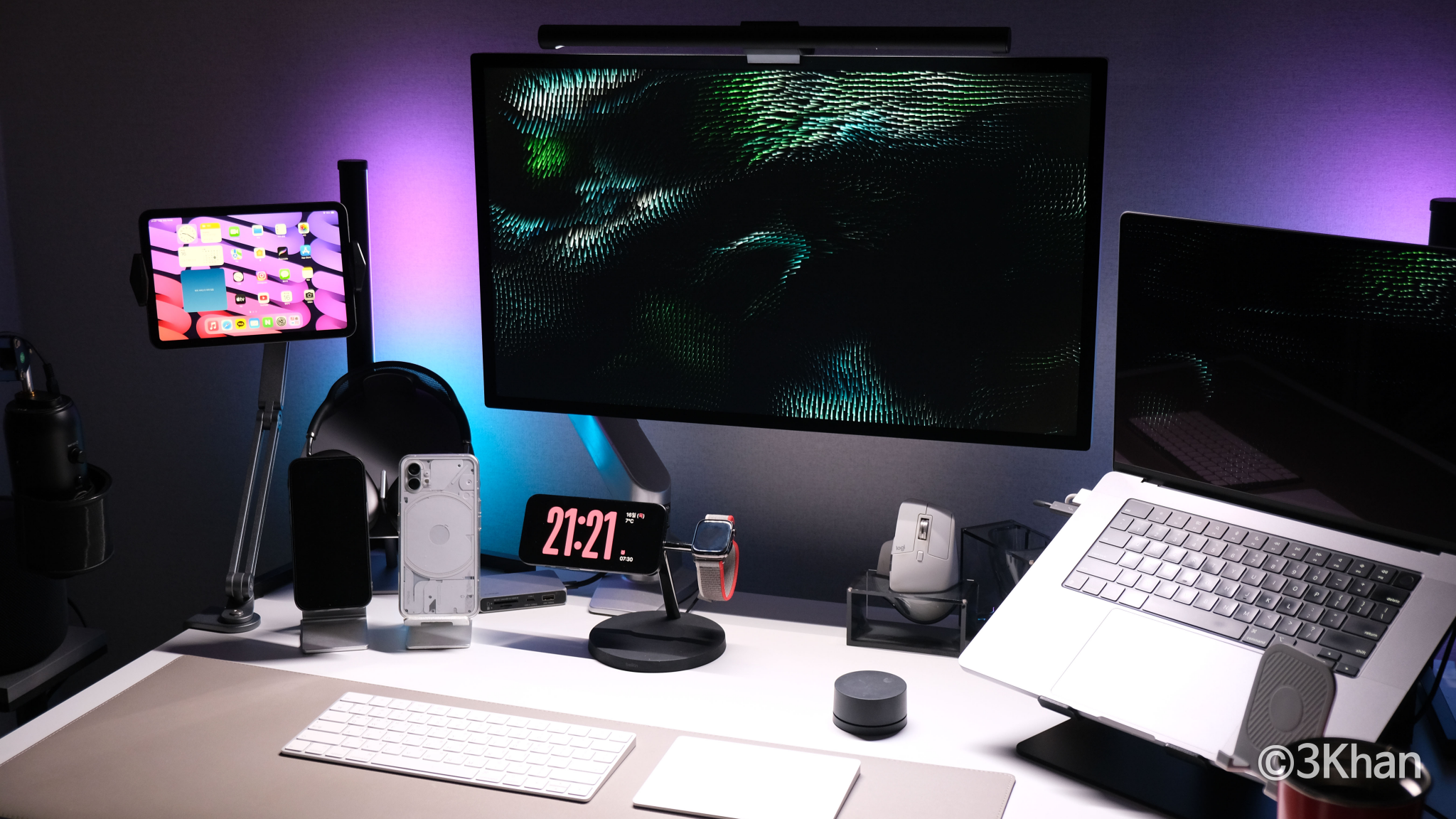 데스크테리어 미니 시계