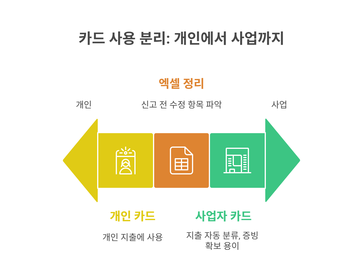 혼용 방지를 위한 카드 관리 팁