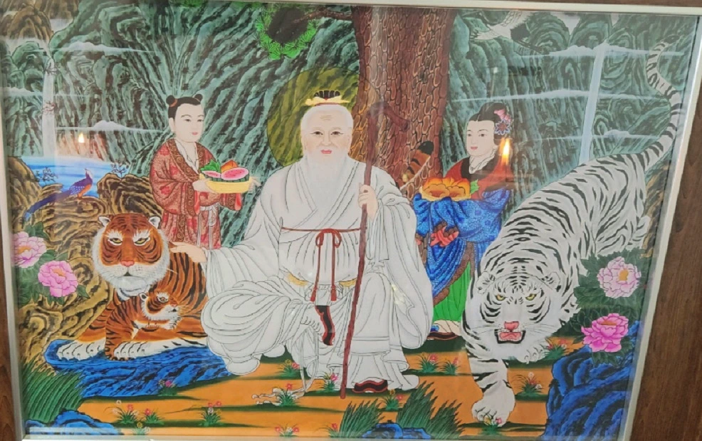 연꽃신당 신령님 그림