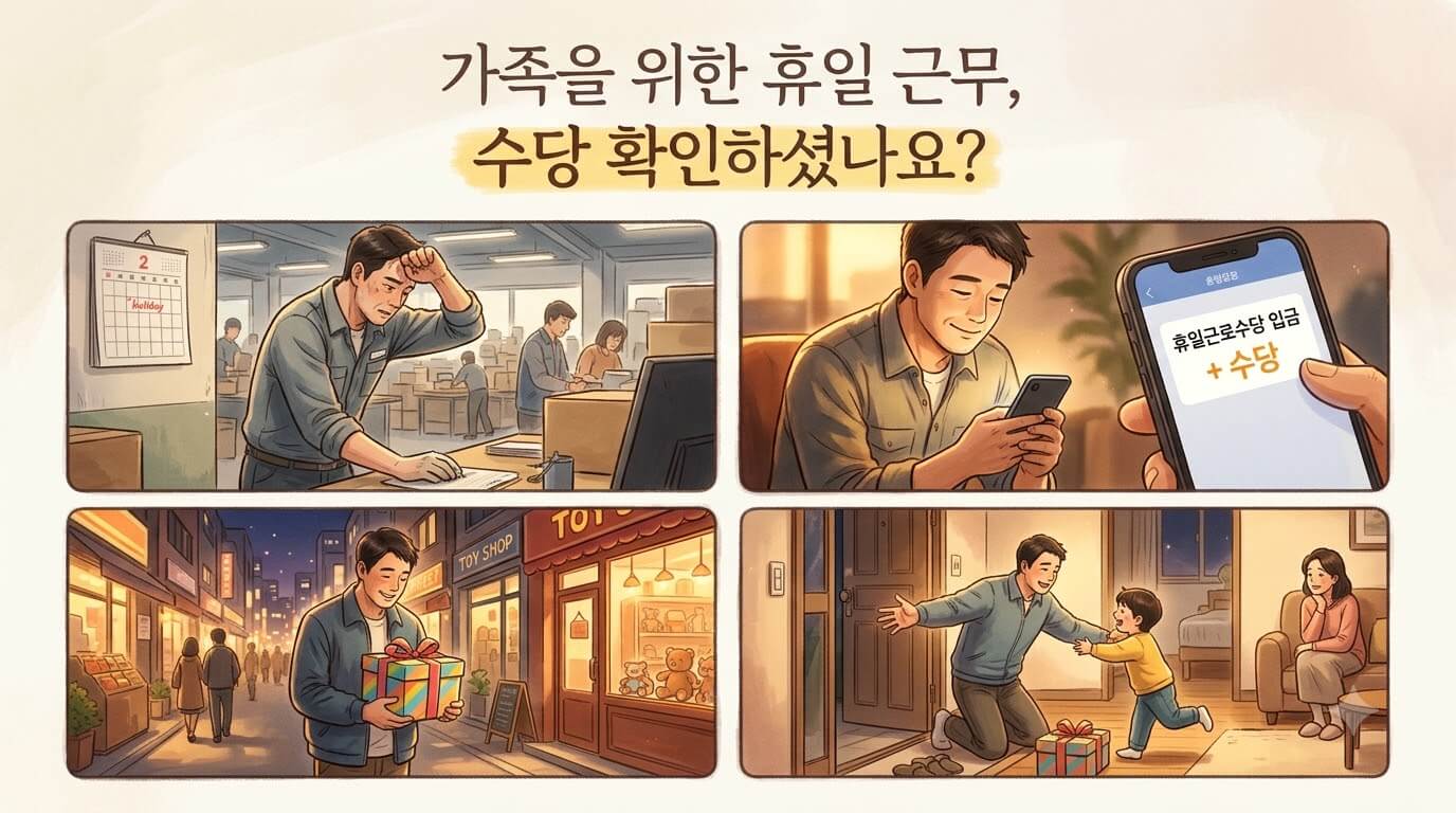 공휴일 근무 수당