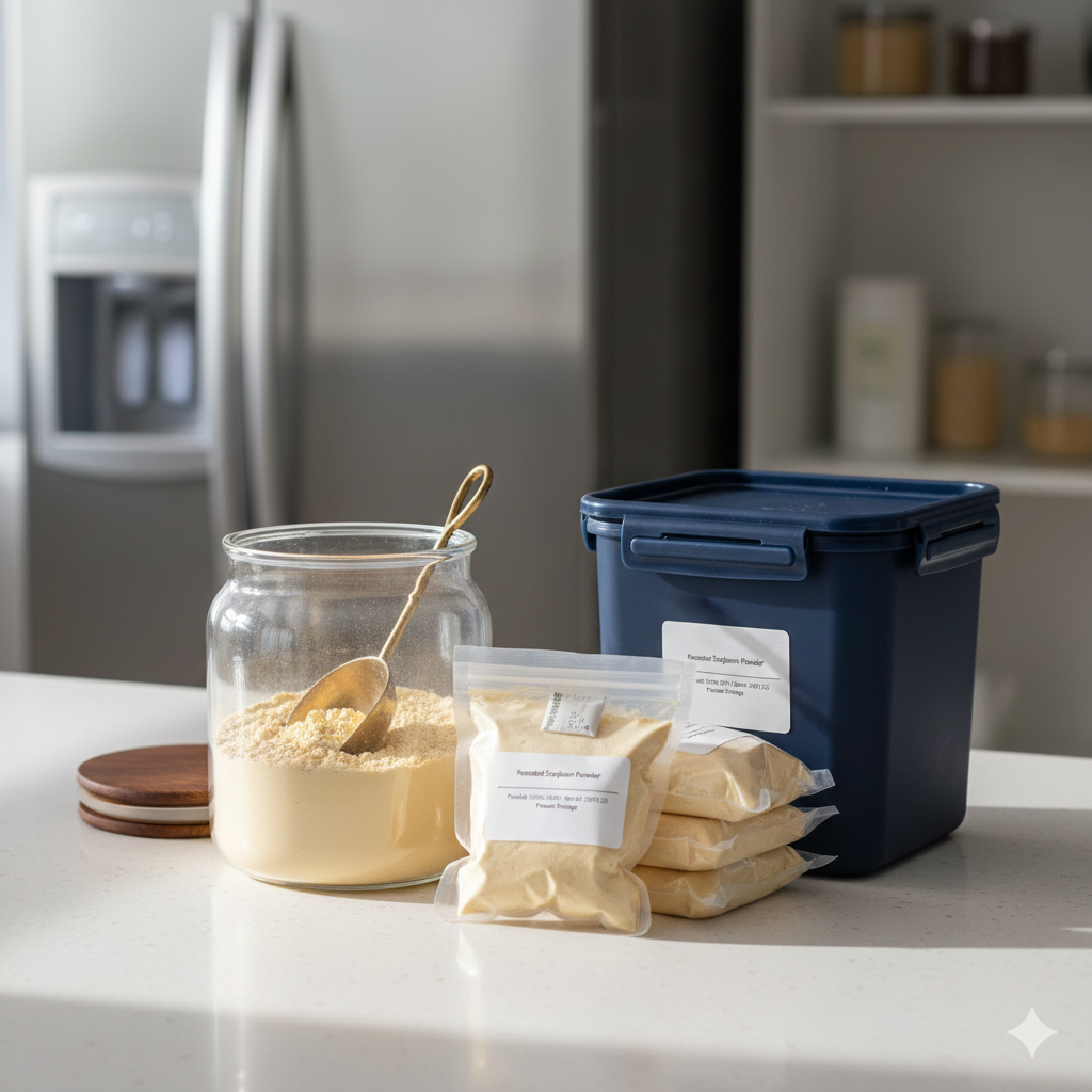 콩가루 보관방법 - 사진